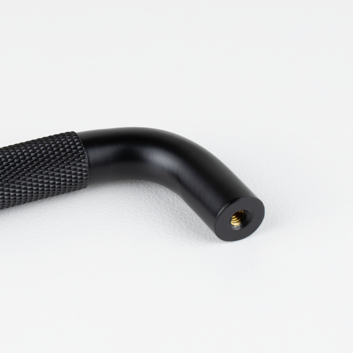 Ronde Knurled Pull | Matte Black