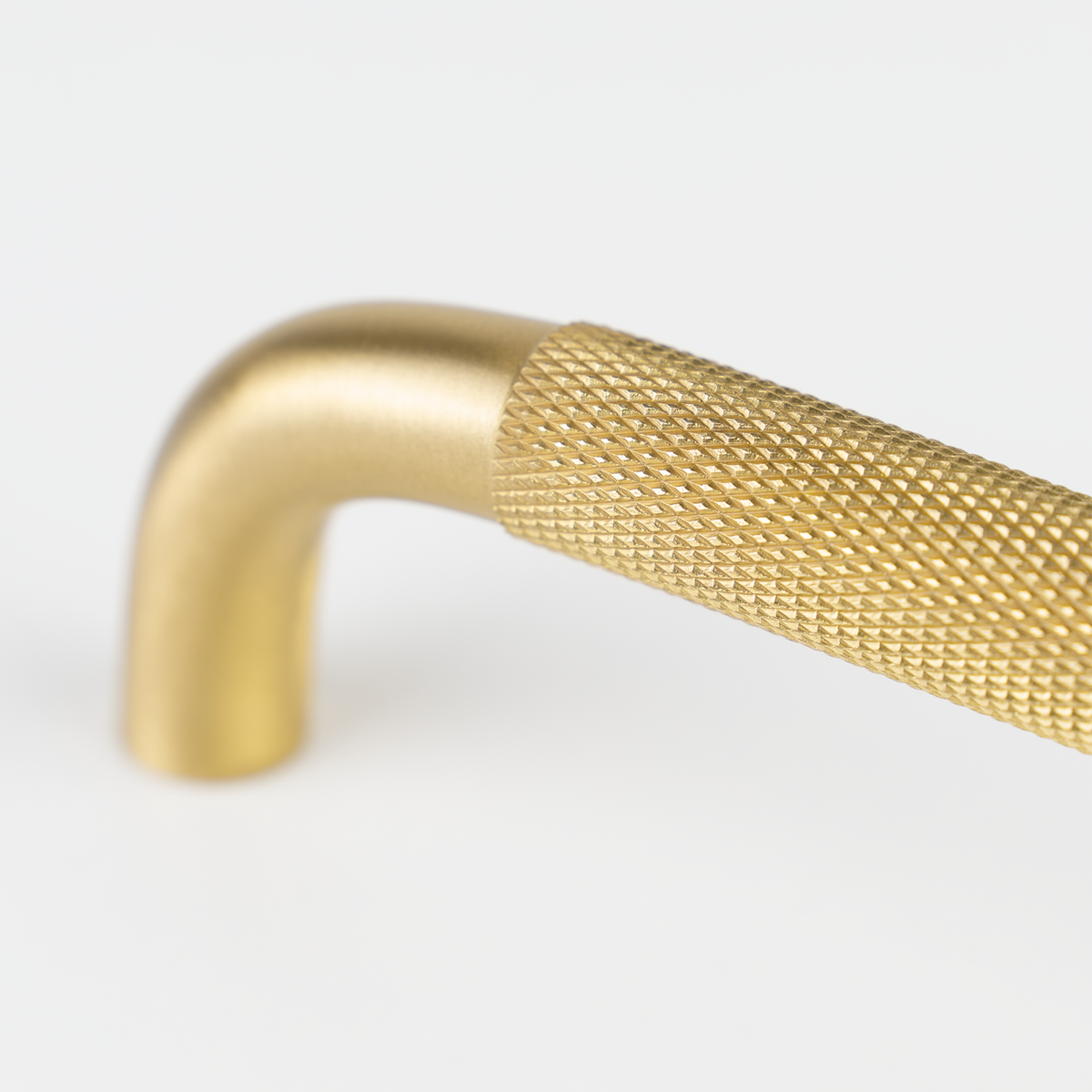 Ronde Knurled Pull | Brushed Brass